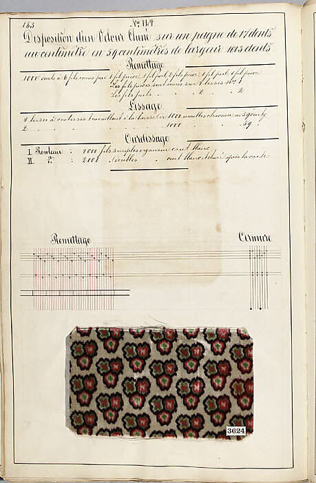 Théorie de la fabrication des étoffes de soie, Emile Klingholz, Silk, paper, French