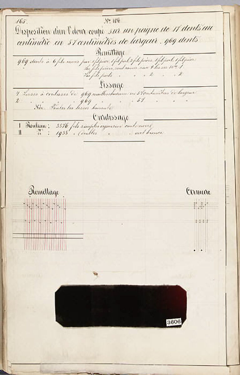 Théorie de la fabrication des étoffes de soie, Emile Klingholz, Silk, paper, French