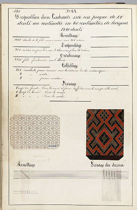 Théorie de la fabrication des étoffes de soie, Emile Klingholz, Silk, paper, French
