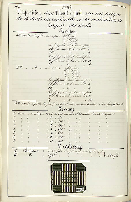 Théorie de la fabrication des étoffes de soie, Emile Klingholz, Silk, paper, French