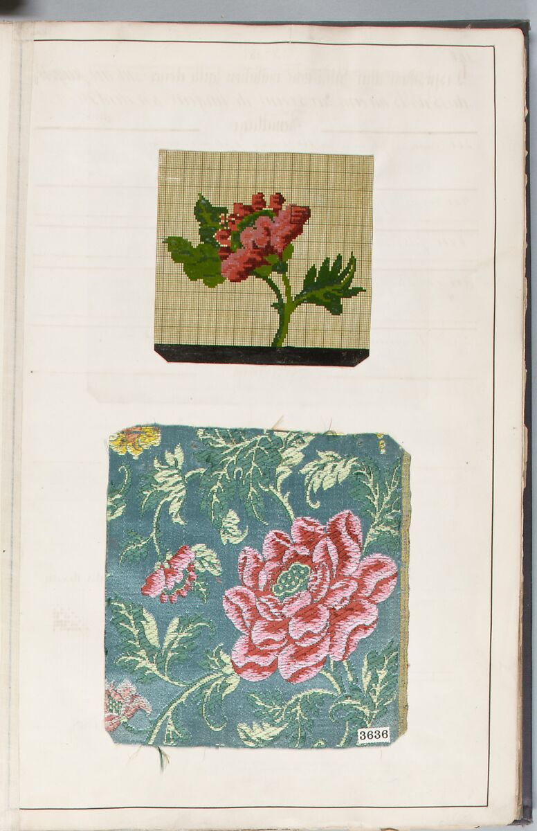 Théorie de la fabrication des étoffes de soie, Emile Klingholz, Silk, paper, French