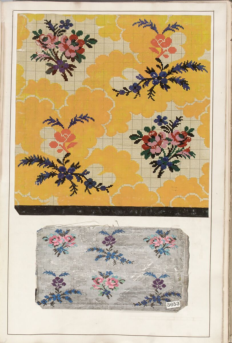 Théorie de la fabrication des étoffes de soie, Emile Klingholz, Silk, paper, French
