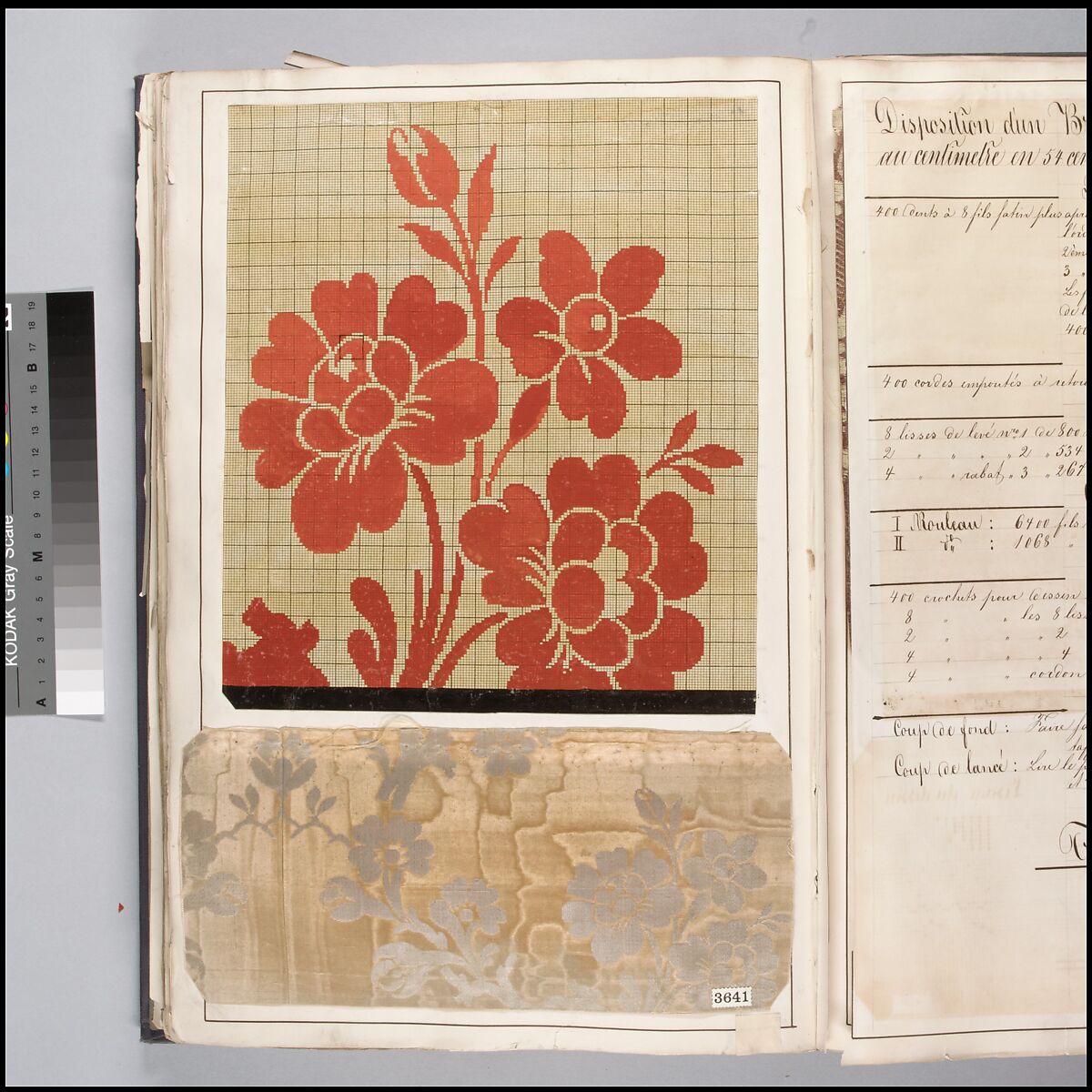 Théorie de la fabrication des étoffes de soie, Emile Klingholz, Silk, paper, French