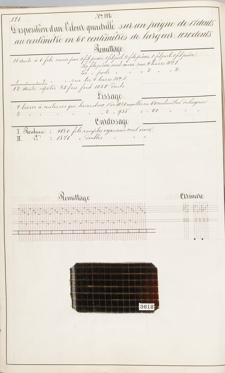 Théorie de la fabrication des étoffes de soie, Emile Klingholz, Silk, paper, French