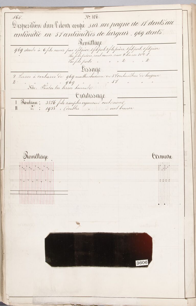 Théorie de la fabrication des étoffes de soie, Emile Klingholz, Silk, paper, French