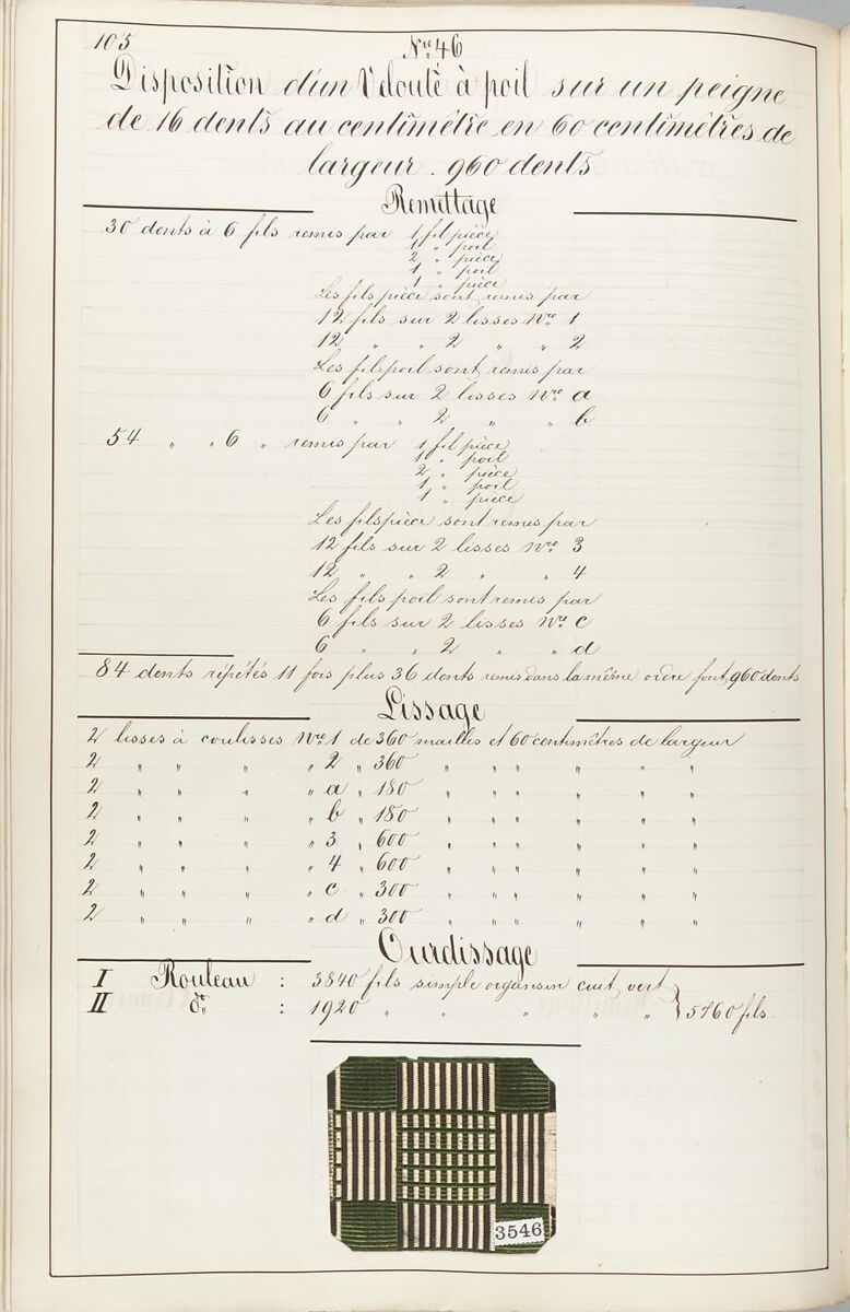 Théorie de la fabrication des étoffes de soie, Emile Klingholz, Silk, paper, French