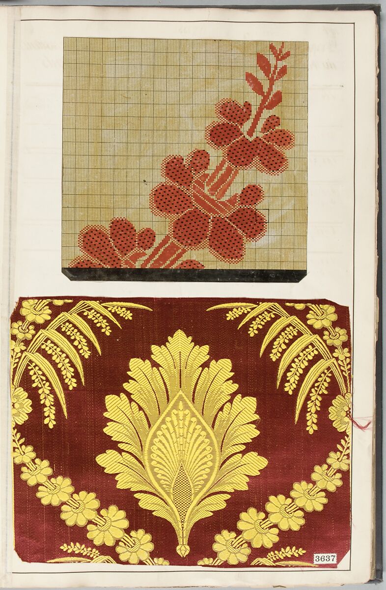Théorie de la fabrication des étoffes de soie, Emile Klingholz, Silk, paper, French