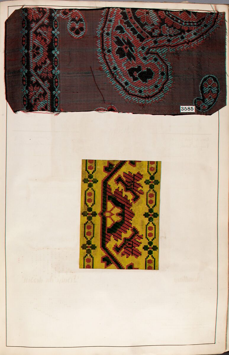 Théorie de la fabrication des étoffes de soie, Emile Klingholz, Silk, paper, French