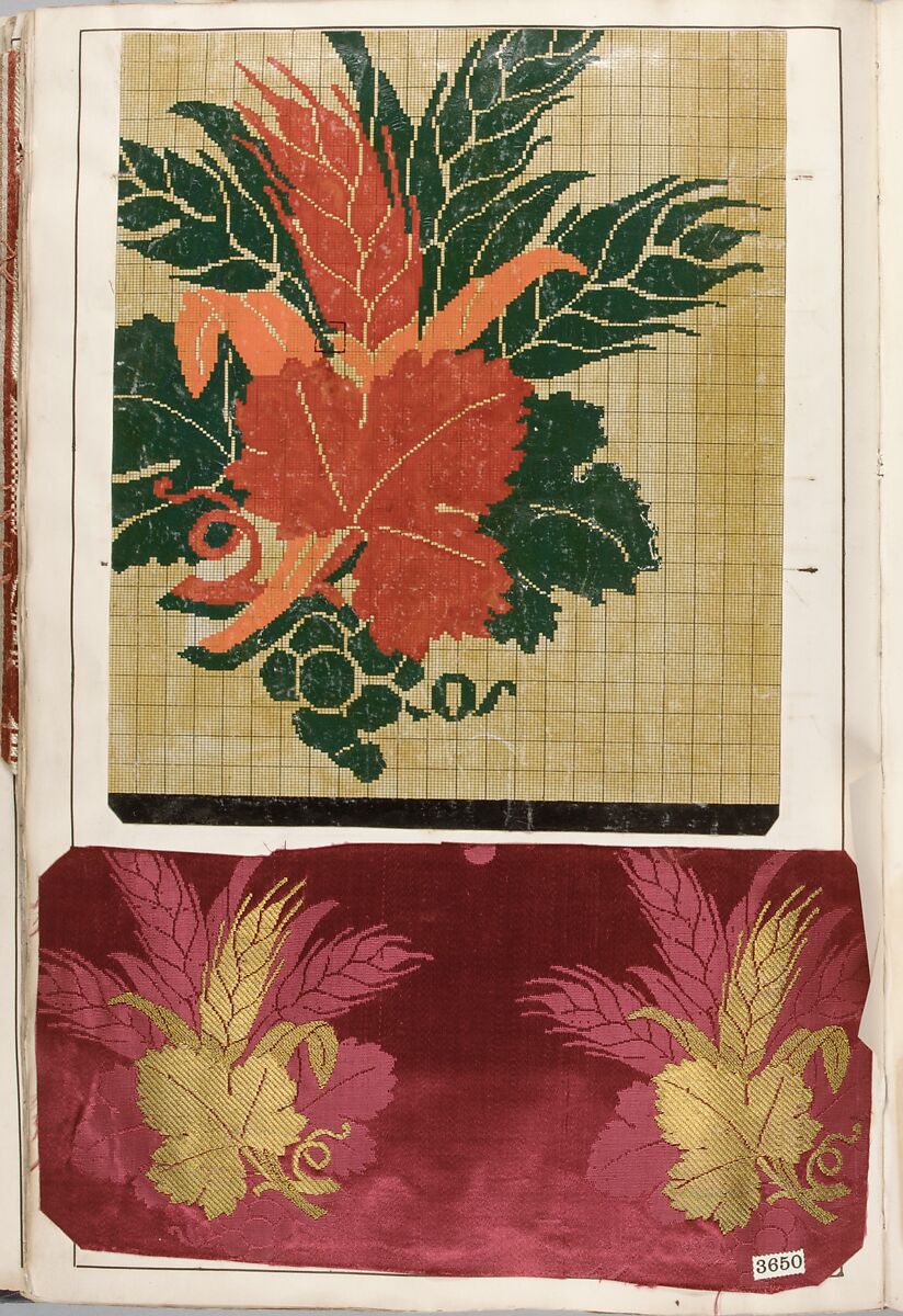 Théorie de la fabrication des étoffes de soie, Emile Klingholz, Silk, paper, French