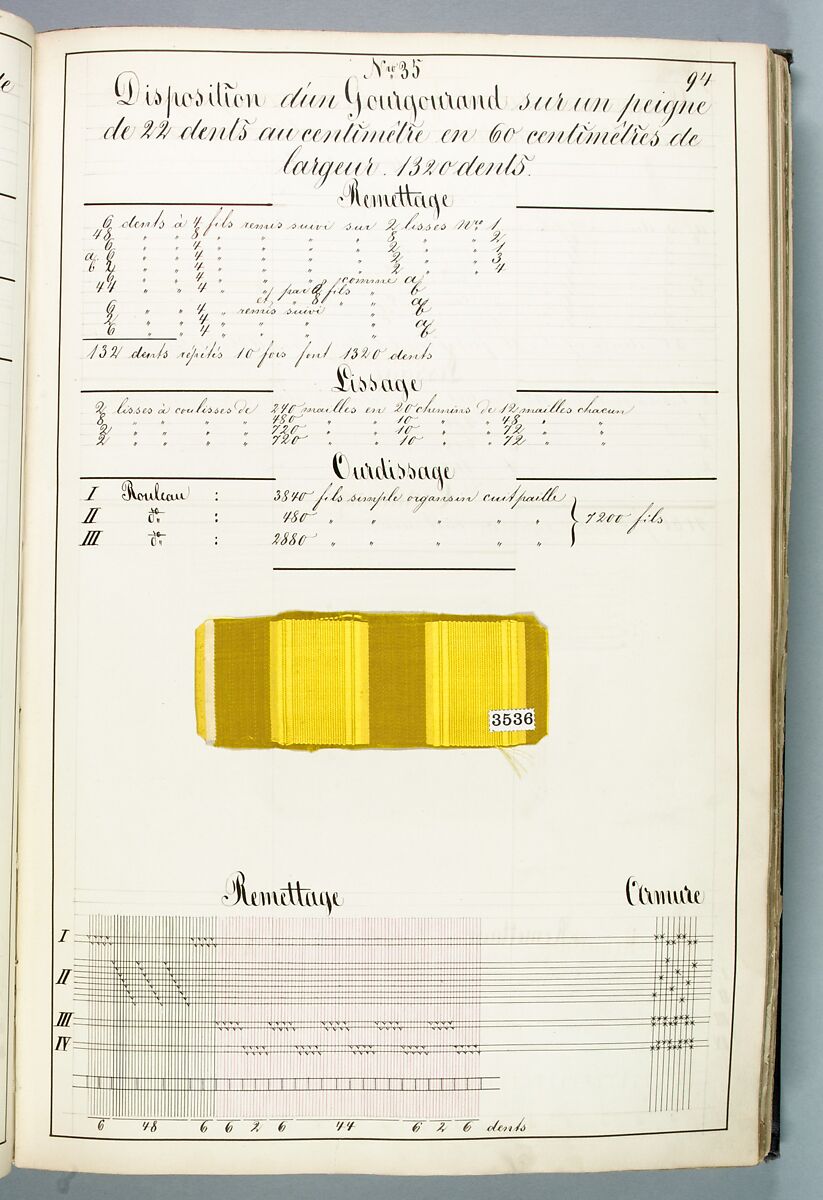 Théorie de la fabrication des étoffes de soie, Emile Klingholz, Silk, paper, French