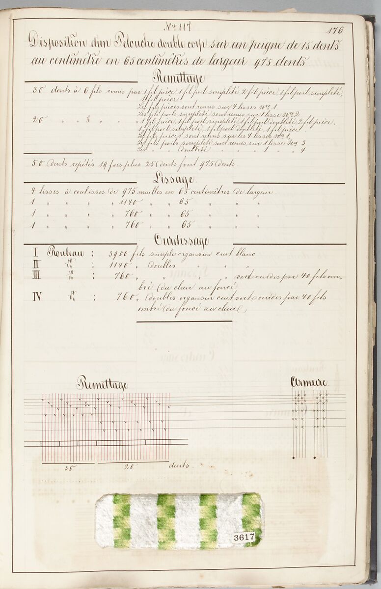 Théorie de la fabrication des étoffes de soie, Emile Klingholz, Silk, paper, French