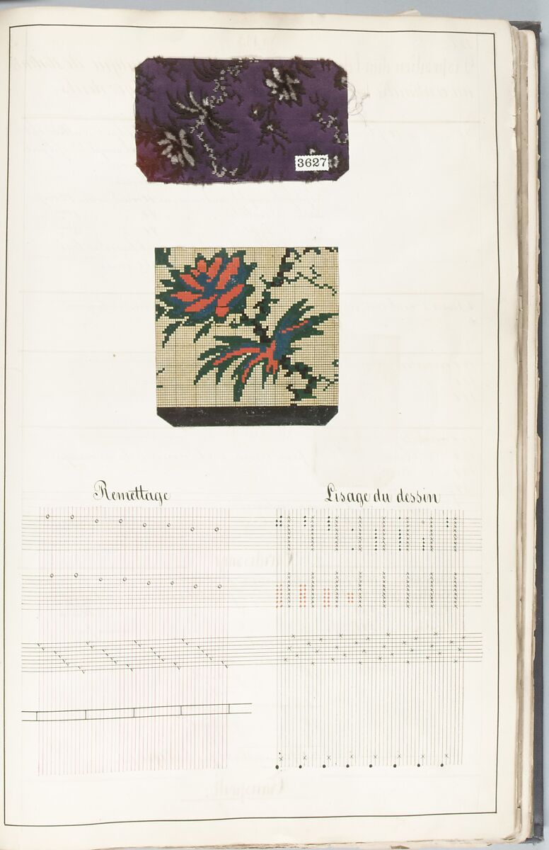 Théorie de la fabrication des étoffes de soie, Emile Klingholz, Silk, paper, French