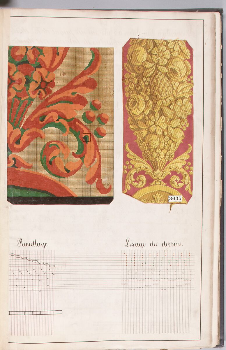 Théorie de la fabrication des étoffes de soie, Emile Klingholz, Silk, paper, French