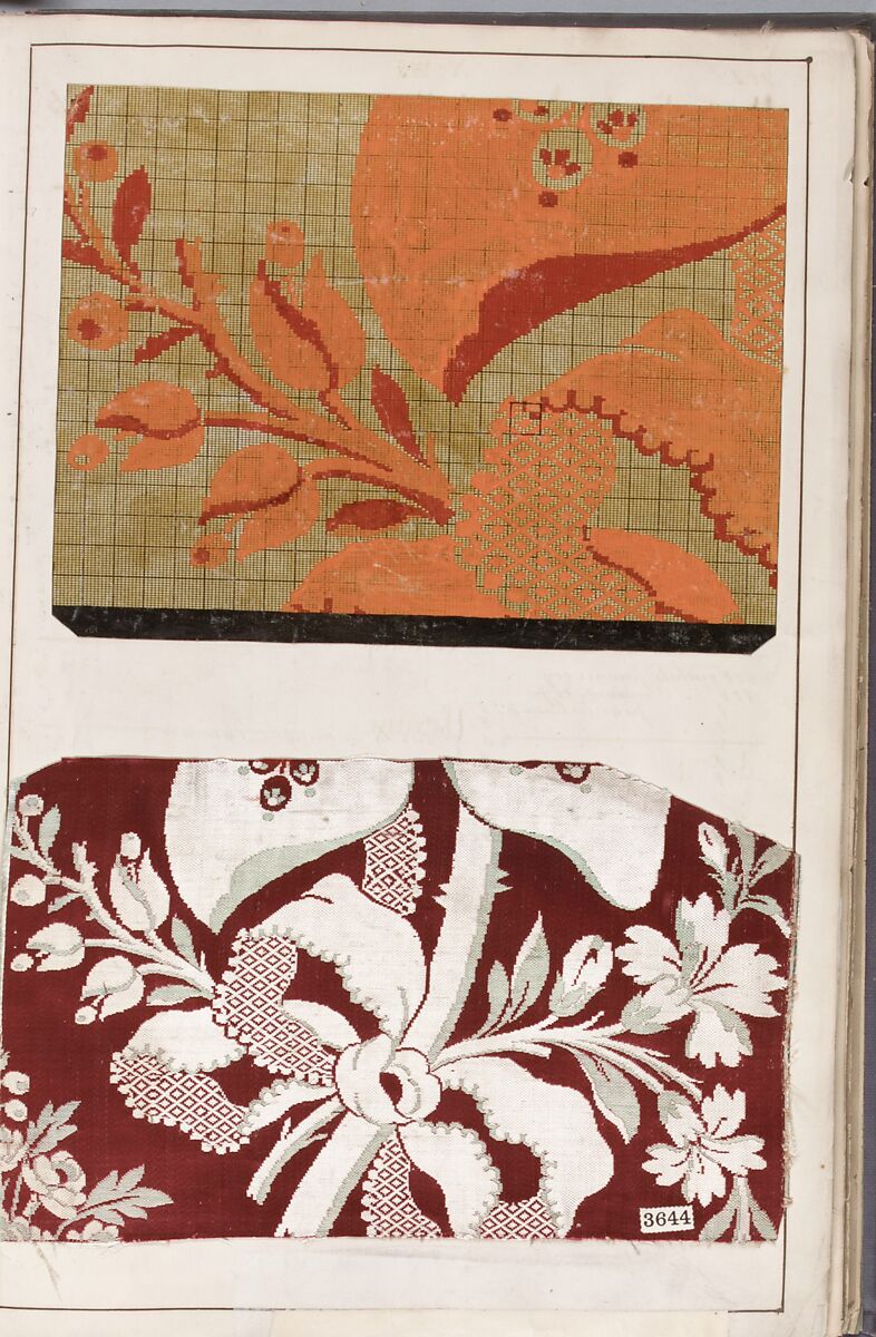Théorie de la fabrication des étoffes de soie, Emile Klingholz, Silk, paper, French