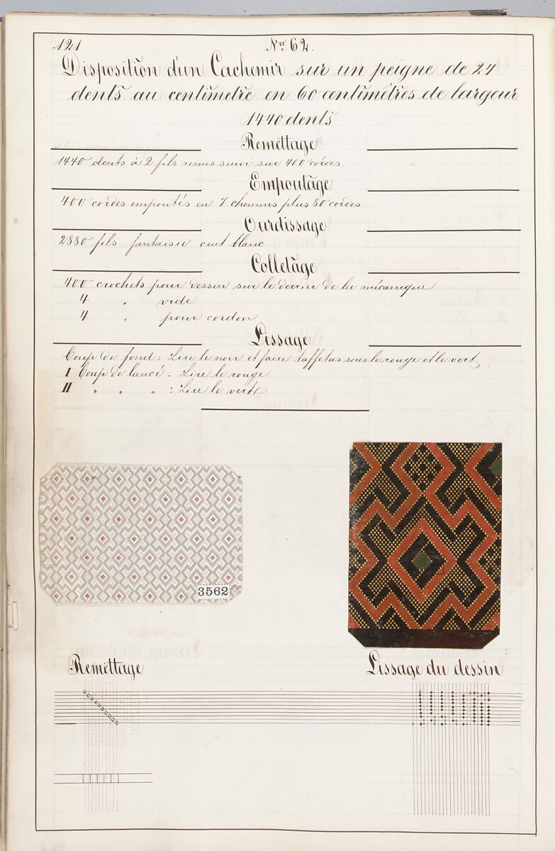 Théorie de la fabrication des étoffes de soie, Emile Klingholz, Silk, paper, French