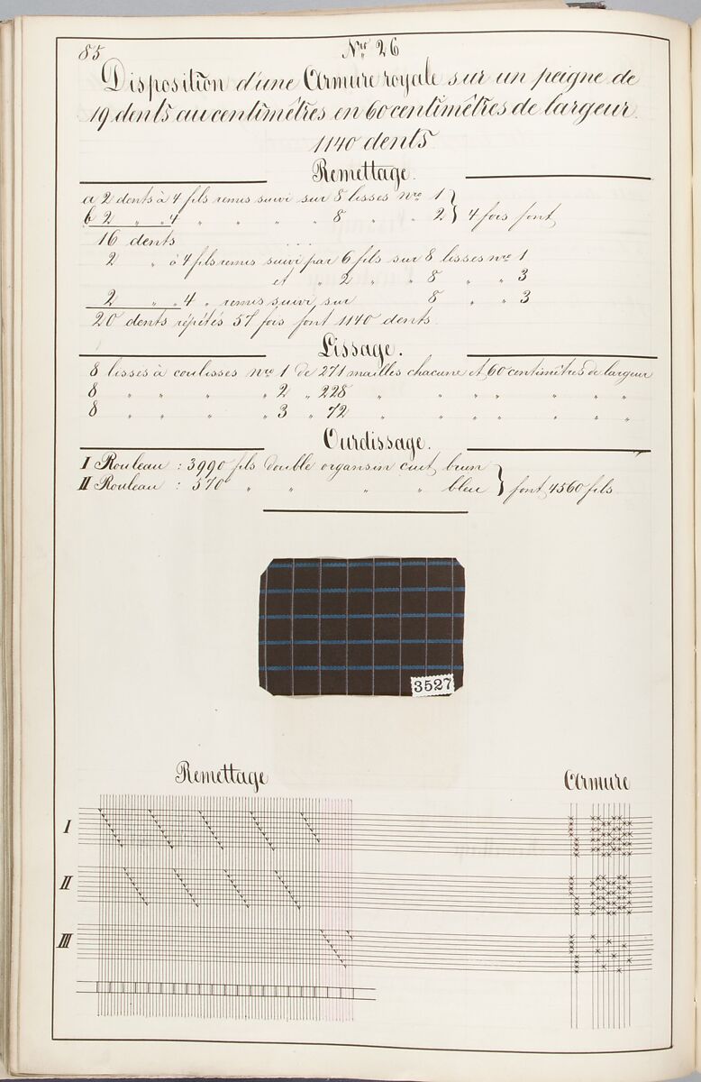 Théorie de la fabrication des étoffes de soie, Emile Klingholz, Silk, paper, French