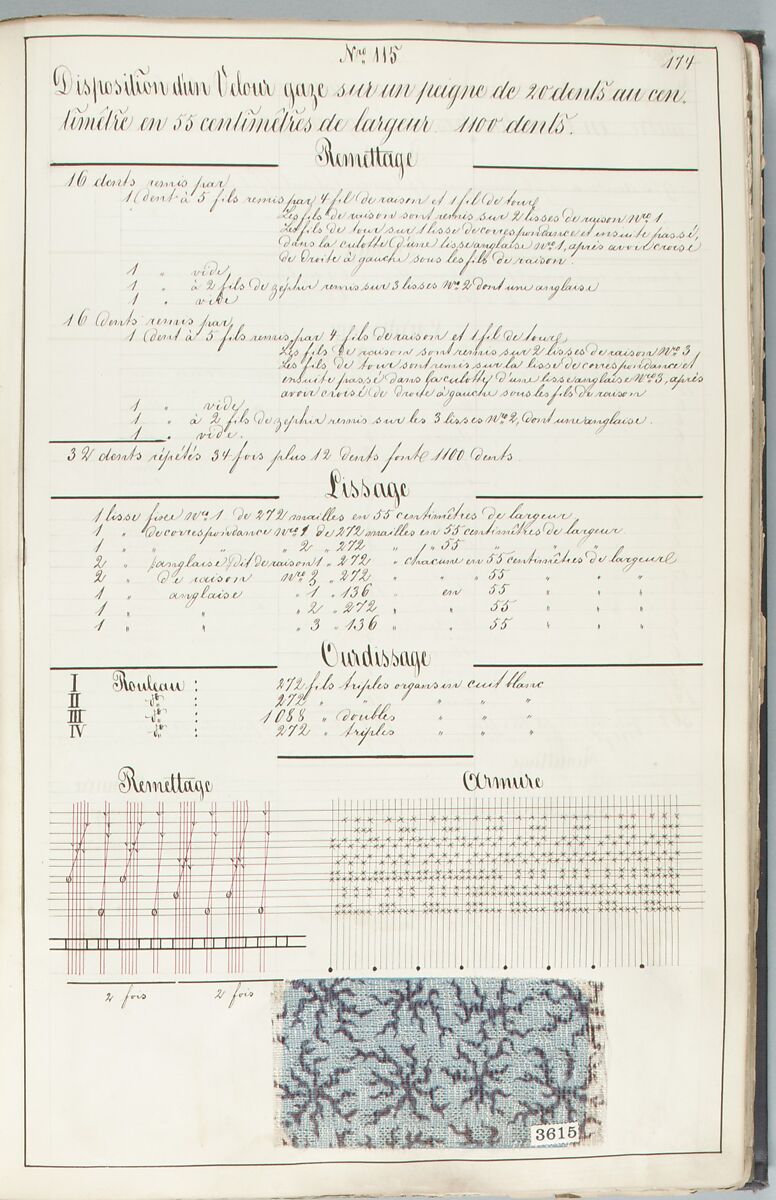 Théorie de la fabrication des étoffes de soie, Emile Klingholz, Silk, paper, French