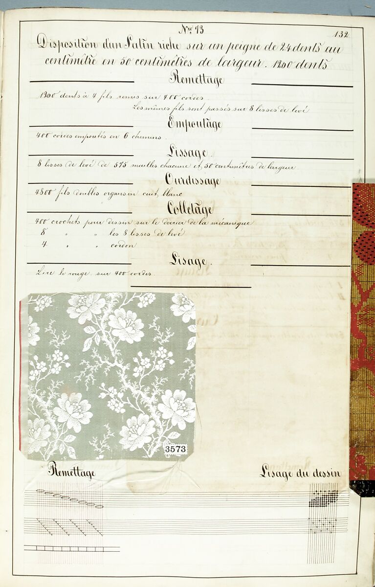 Théorie de la fabrication des étoffes de soie, Emile Klingholz, Silk, paper, French