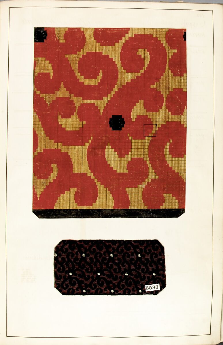 Théorie de la fabrication des étoffes de soie, Emile Klingholz, Silk, paper, French