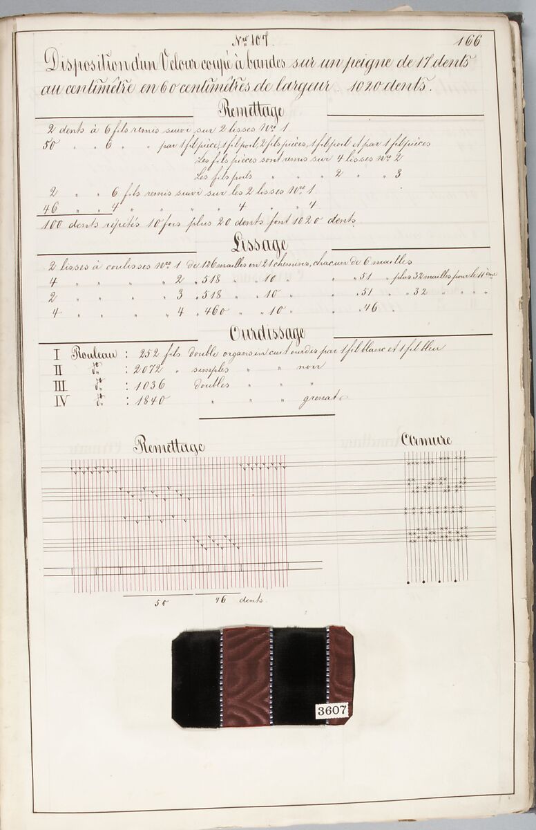 Théorie de la fabrication des étoffes de soie, Emile Klingholz, Silk, paper, French