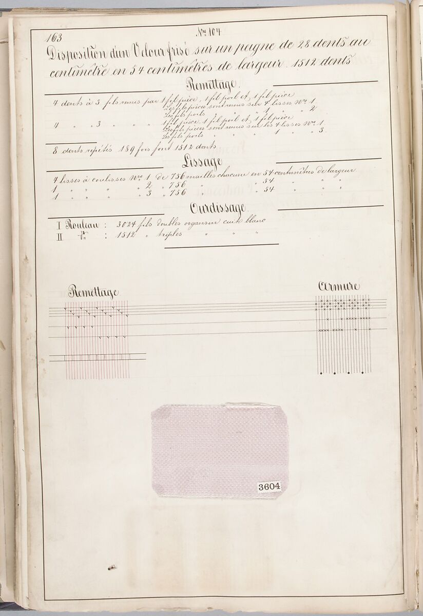 Théorie de la fabrication des étoffes de soie, Emile Klingholz, Silk, paper, French