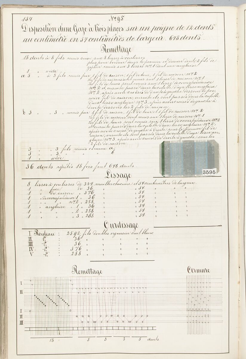 Théorie de la fabrication des étoffes de soie, Emile Klingholz, Silk, paper, French