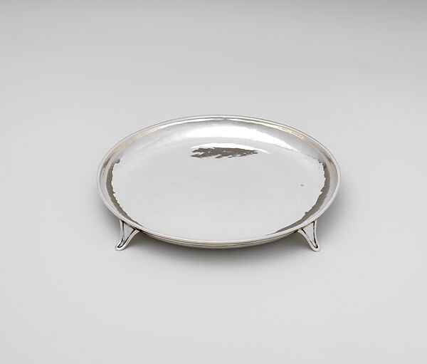 Salver, Katherine Pratt (1891–1978), Silver, American 