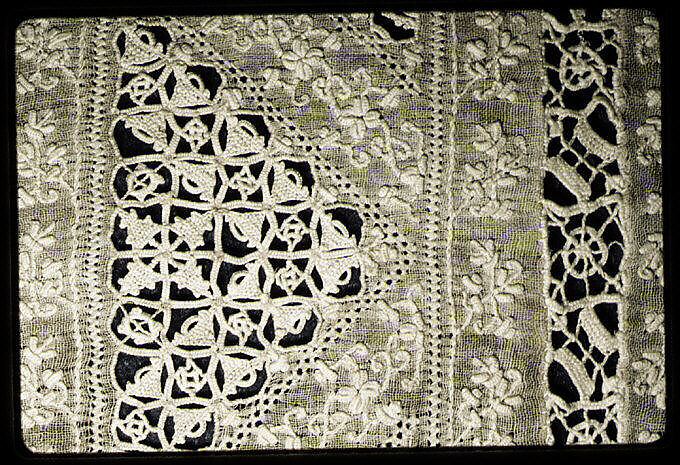 Cover, Cutwork, punto riccio, punto avorio, linen, Italian