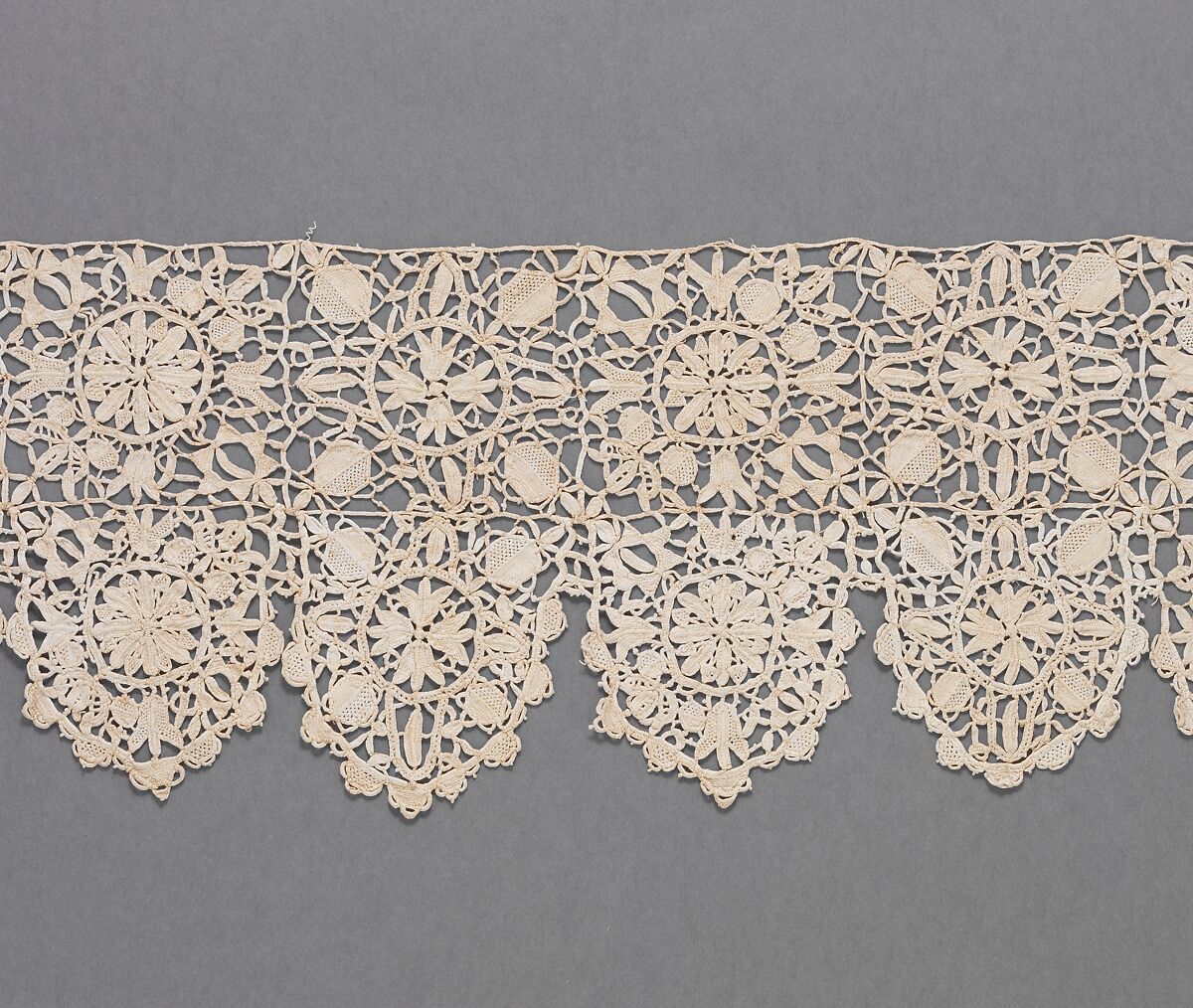 Border, Needle lace, Netherlandish