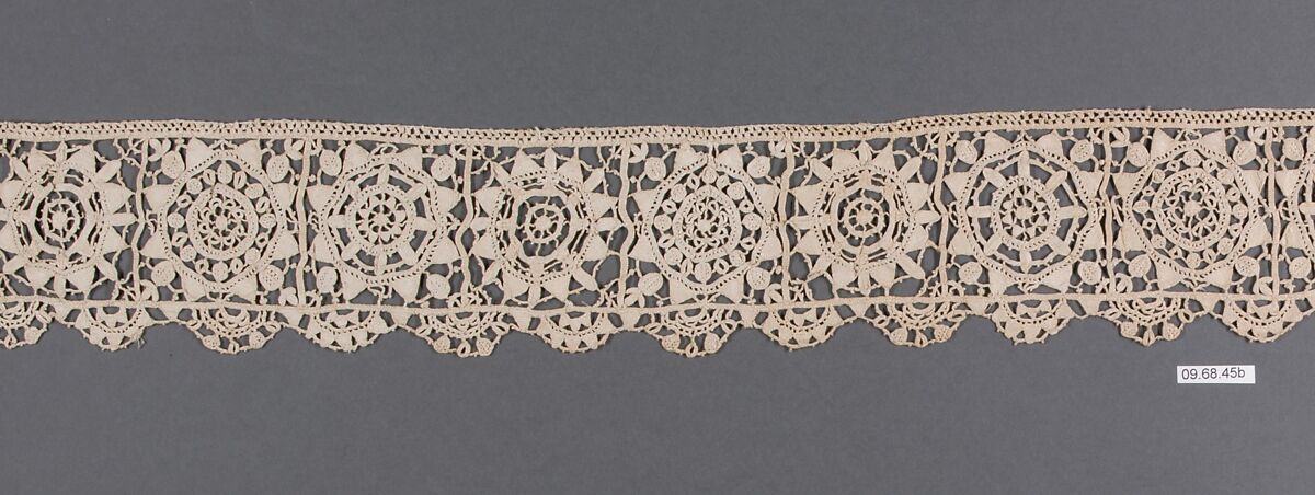 Border, Needle lace, Netherlandish