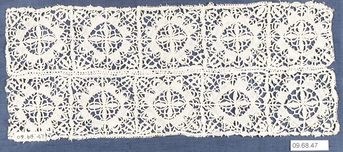 Piece, Needle lace, Italian