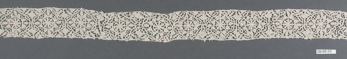 Border, Needle lace, Netherlandish