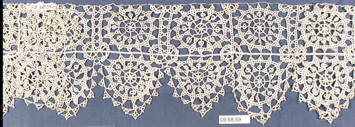 Border, Needle lace, Italian