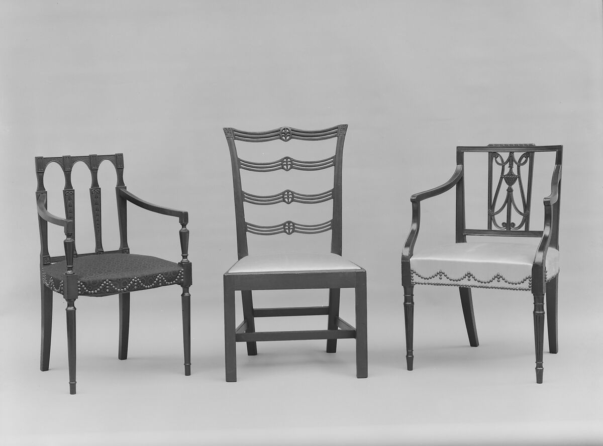 Armchair, Attributed to Henry Connelly (1770–1826), Mahogany, ash, American