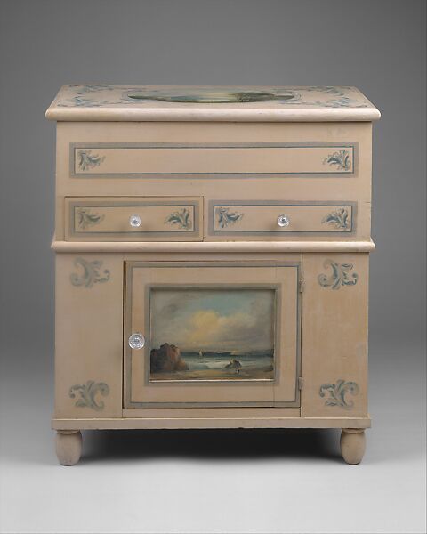 Cabinet, Attributed to Hennessey Company, White pine, American 