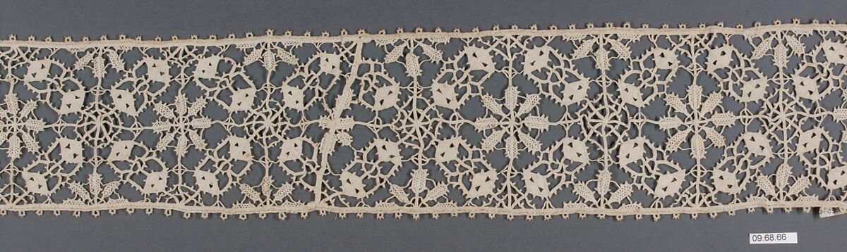 Border, Needle lace, Italian
