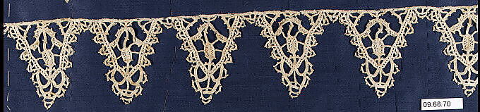 Border, Needle lace, Italian 