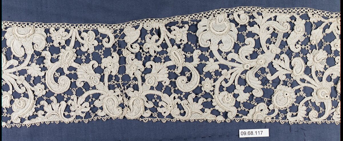 Piece, Needle lace, Italian