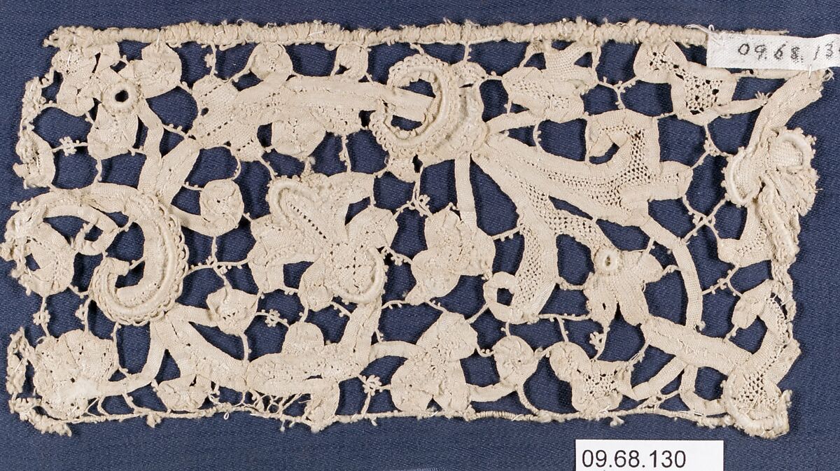 Specimen, Needle lace, Italian