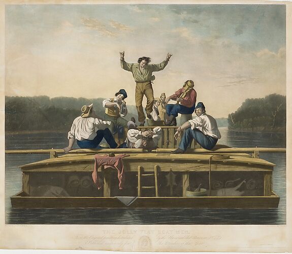 The Jolly Flat Boat Men