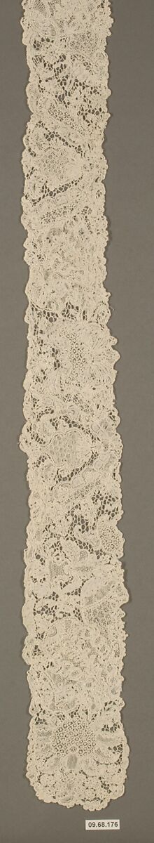 Barbe, Needle lace, French