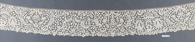 Strip, Bobbin lace, Flemish, Brussels 