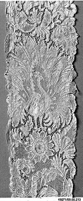 Lappet, Bobbin lace, point d'Angleterre, Flemish 