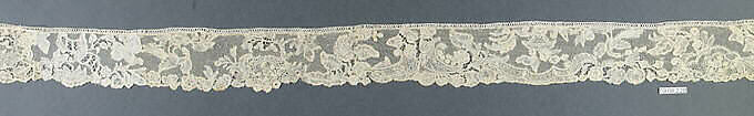 Strip, Bobbin lace, point d'Angleterre, Flemish 