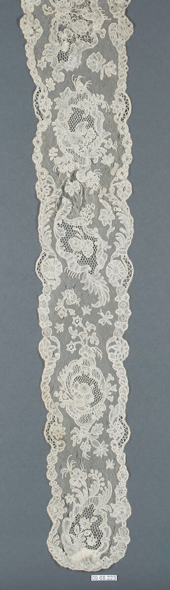 Lappet, Bobbin lace, point d'Angleterre, Flemish