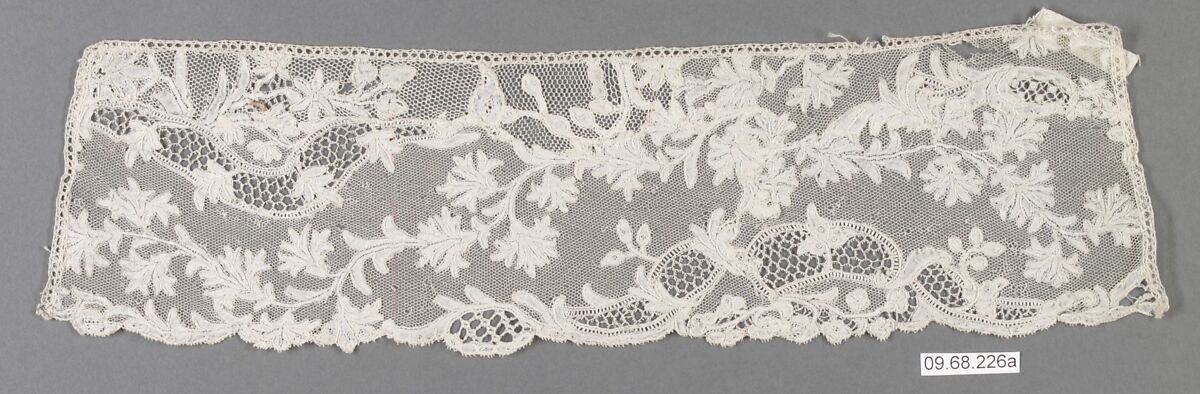 Strip, Bobbin lace, Flemish, Brussels