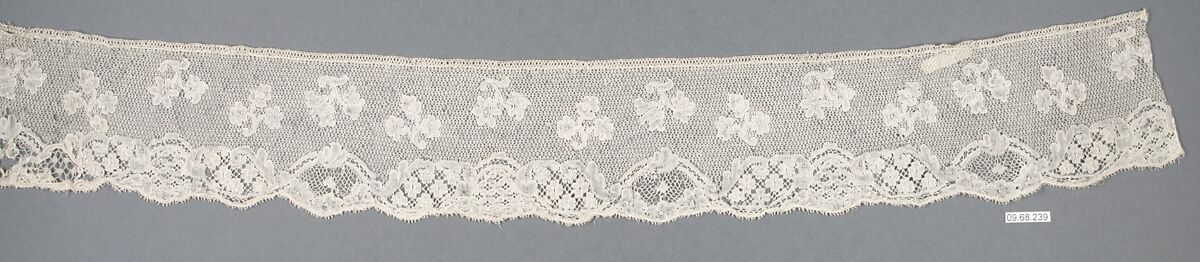 Cuff, Bobbin lace, Flemish, Mechlin 