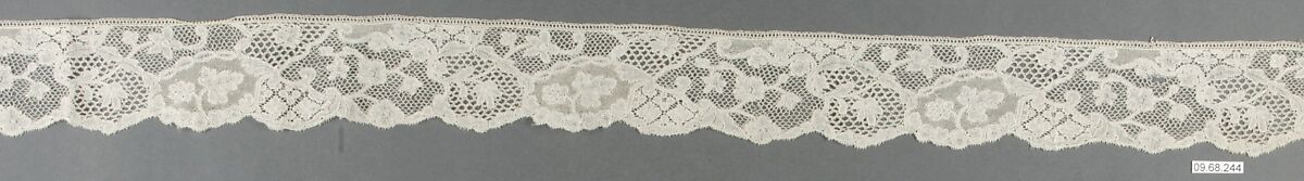 Strip, Bobbin lace, Flemish, Mechlin