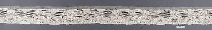 Strip, Bobbin lace, Point de Paris, French 