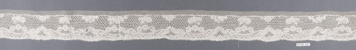Strip, Bobbin lace, Point de Paris, French